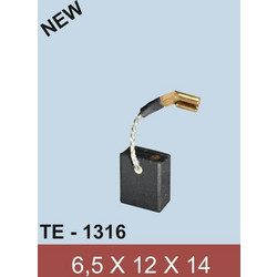Κάρβουνα 6,5X12,0X14 Καλώδιο