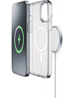 CELLULAR LINE 466373 Θήκη Κινητού Magsafe Σκληρής Σιλικόνης για iPhone 15 Διαφανής