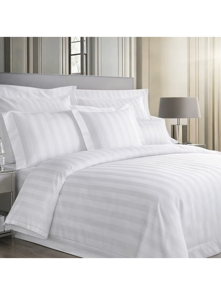 Μαξιλαροθήκη EXCESS 52X72 100% Βαμβάκι 260TC Σατέν Με Ρίγα 2cm Ξενοδοχειακή Ideato - EXCESS-9