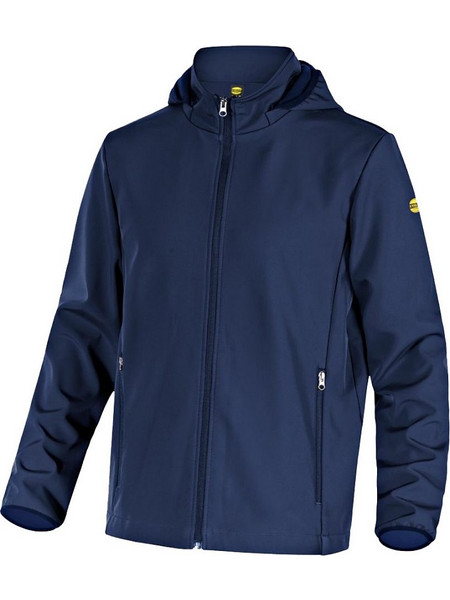 Unisex Ελαστικό Softshell jacket Εργασίας Σκούρο Μπλε - Diadora Softshell Smart 2.0 Jacket Navy