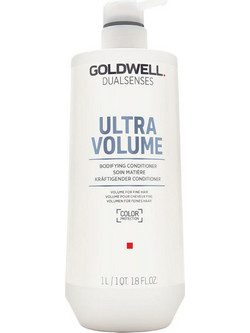 Goldwell Dual Senses Ultra Volume Conditioner για Όγκο & Επανόρθωση για Ταλαιπωρημένα Μαλλιά 1lt