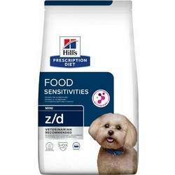 Hill's Prescription Diet Mini Adult Food Sensitivities z/d with Chicken Liver 1kg