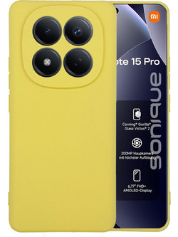 Sonique My Colors Back Cover Yellow (Xiaomi Redmi Note 15 Pro+ / Poco M8 Pro)