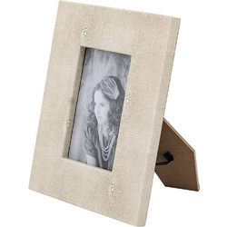 Artekko Lisa MDF Κορνίζα με Γκρι Τεχνόδερμα για Φωτογραφία 3.5x5.5" (19x2x24)cm - 19cm x 2cm x 24cm