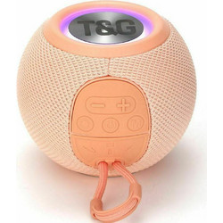 T&G TG-337 Ηχείο Bluetooth 5W Σομόν