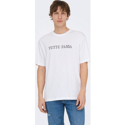 T-SHIRT ONSAXEL - TUTTO PASSA -22037714 - Άσπρο