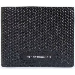 Tommy Hilfiger Δερμάτινο Ανδρικό Πορτοφόλι Μαύρο