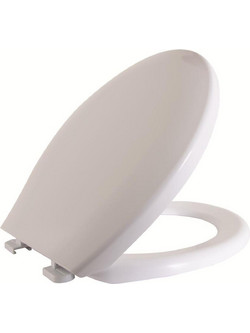 Stewe Home Καπάκι Λεκάνης Οβάλ Πλαστικό Λευκό STE-015273-P15273