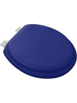 Stewe Home Καπάκι Λεκάνης Οβάλ Πλαστικό Μπλε STE-015465-P15465