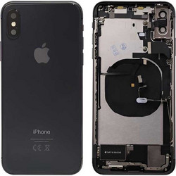 Γνήσιο Καπάκι Μπαταρίας - Πλαίσιο Μαύρο iPhone XS Max Original Housing - Frame Space Gray