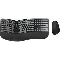 Conceptronic Ergo Black Ασύρματο Σετ Πληκτρολόγιο & Ποντίκι