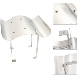 vidaXL Καπέλο Καμινάδας από Ανοξείδωτο Ατσάλι 80 x 80 x 39 εκ