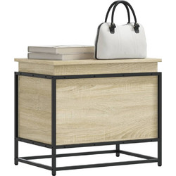 vidaXL Κουτί Αποθήκευσης με Sonoma Δρυς 60x40x51,5 εκ. Επεξ. Ξύλο