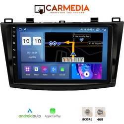 Carmedia CMDU409-3 Ηχοσύστημα Αυτοκινήτου OEM Mazda 3 2009-2014 9" με GPS