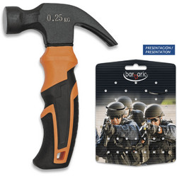 Σφυρί κοντό ALBAINOX, Mini-hammer Black/orange 16 cm