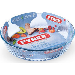 Pyrex Πυρίμαχη Γυάλινη Φόρμα Στρογγυλή 26cm 381800