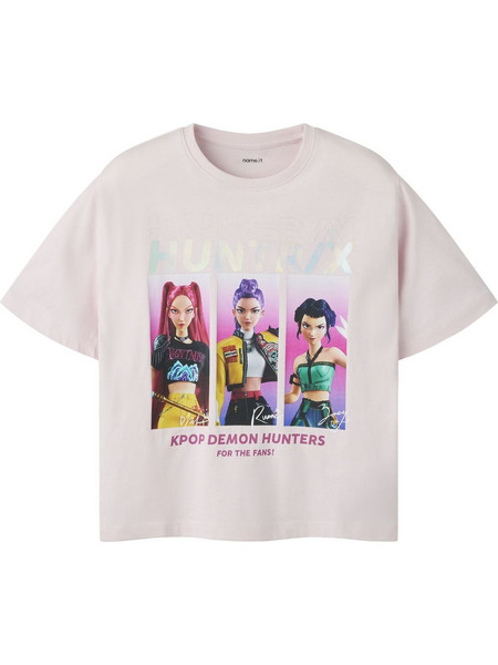 T-SHIRT NAME IT NKFMAJA KPOP 13264033 ΡΟΖ