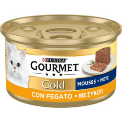 Purina Gourmet Gold Adult Mousse with Liver 85gr