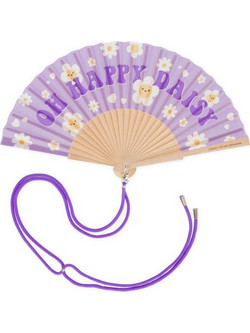Βεντάλια Folding Fan Daisy Ξύλινη Legami Λιλά FFAN0001