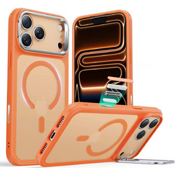 ESR Classic Hybrid Stash Stand HaloLock Frosted Orange Θήκη iPhone 17 Pro Max