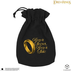 Q Workshop - The Lord Of The Rings Dice Pouch: One Ring - Keep It Secret Edition