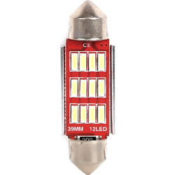 Λάμπες LED Αυτοκινήτου CANBUS SV8.5 39mm 6500K Σετ 2τμχ Kmt Style 2000447