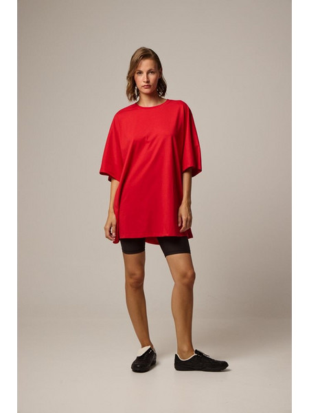 Baya Oversized T-Shirt Be As You Are | Κόκκινο