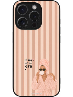Sonique Stripe Stories Series Back Cover (iPhone 15 Pro) με Σχέδιο «Self-Love Era»