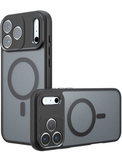 Techsuit PureFrost MagSafe Θήκη iPhone 18 Pro / iPhone 17 Pro Frosted Black