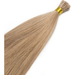 Seamless1 Micro Ring (i-tip) Hair Extensions Φυσική Τρίχα Remy Honey