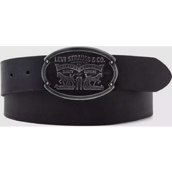Levi's Billy Plaque Ανδρική Ζώνη Δερμάτινη Μαύρη 380170046