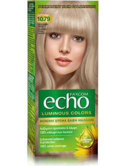 Farcom Echo 10.79 Ξανθό Ultra Nacre Μόνιμη Βαφή Μαλλιών 60ml