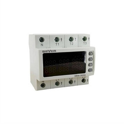 ΨΗΦΙΑΚΟΣ ΕΠΙΤΗΡΗΤΗΣ ΤΑΣΗΣ 3Φ 230V 63A 3NO 4M GEYER - HRN-363A