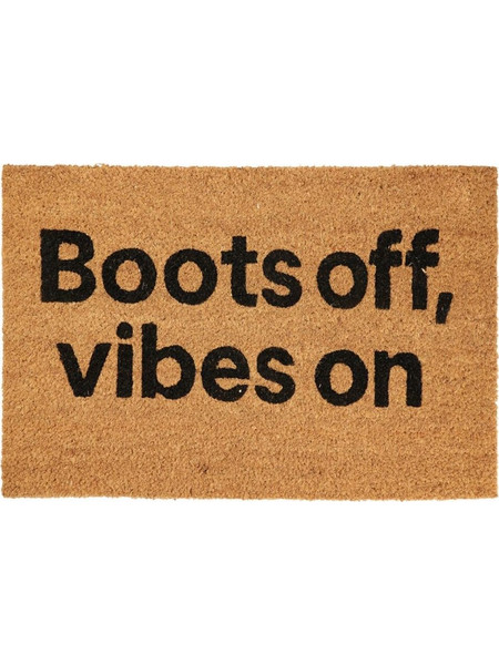 Χαλάκι Εισόδου Boots Off Vibes On MRShome (40x60) 1Τεμ