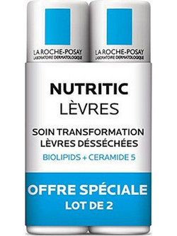 La Roche-Posay Nutritic Levres Deo - Sada balzamu na rty 4.7ml