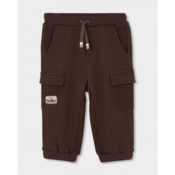 BOBOLI Fleece trousers for boy -BCI - 514022 - ΑΓΟΡΙ - BROWN
