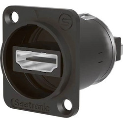 Seetronic HDMI Feedthru Chassis Connector SAHDMI-W-B