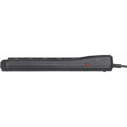 Activejet black power strip with cord ACJ COMBO 5G/3M/BEZP. AUTO/CZ ACP-5GN 3M CZ