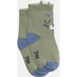 DPAM βρεφικές κάλτσες για αγόρια Olive Kitty Ears - 380687 Λαδί