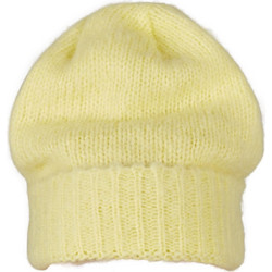 Soft Acrylic Beanie yellow one