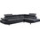Woodwell Sector Γωνιακός Καναπές Δεξιά Γωνία Γκρι 265x191x82cm Ε989,3R