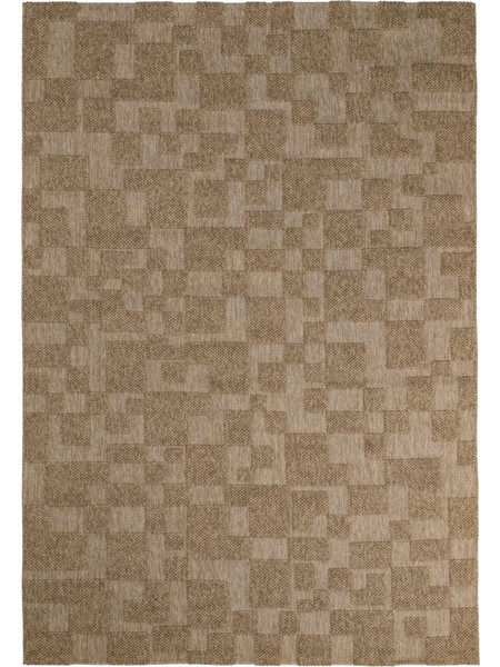 Χαλί KOS 75951-ΚΑΦΕ Tzikas Carpets ΣΕΤ ΚΡΕΒ/ΡΑΣ 067X150 (2) / 067X230 (1)