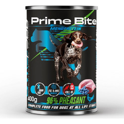 PRIME BITE Monoprotein Pheasant with berries - wet dog food - 400g