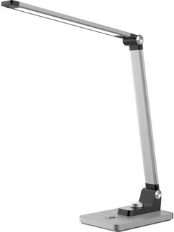 ΦΩΤΙΣΤΙΚΟ ΓΡΑΦΕΙΟΥ LED BLAIN PRO ΑΣΗΜΙ ΒΑΣΗ ABS ΑΣΗΜΙ ΜΠΡΑΤΣΑ ΑΛΟΥΜΙΝΙΟΥ 35,6x43,1εκ