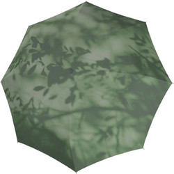 Knirps Timber Duomatic Αυτόματη Ομπρέλα Breeze Jade Πετρόλ