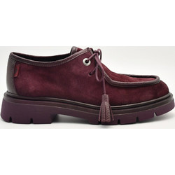 Loafers Γυναικεία Hispanitas Newyork σε μπορντό σουέτ δέρμα HI265157-C003