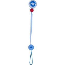 Κλιπ Πιπίλας Ύφασμα Soother Chain Star, Goki