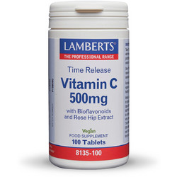 Lamberts Vitamin C 500mg Time Release 100 Ταμπλέτες