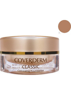 Coverderm Classic Concealing 07 Cream Foundation SPF30 15ml