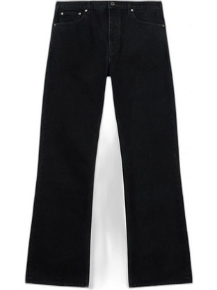 OFF WHITE HALF ARROW SLIM RELAX ΠΑΝΤΕΛΟΝΙ ΤΖΙΝ 44MYA18JF26D00E019-STONE RAW BLACK